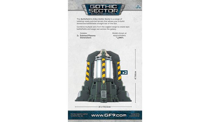 Battlefield in a Box: Gothic Sector - Legion Plasma Generators - for just $30! 
