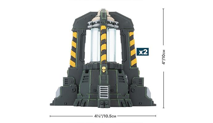 Battlefield in a Box: Gothic Sector - Legion Plasma Generators - for just $30! 