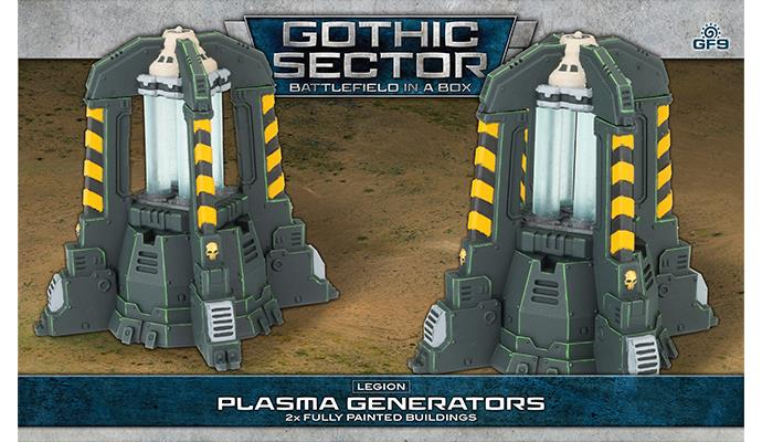 Battlefield in a Box: Gothic Sector - Legion Plasma Generators - for just $30! 