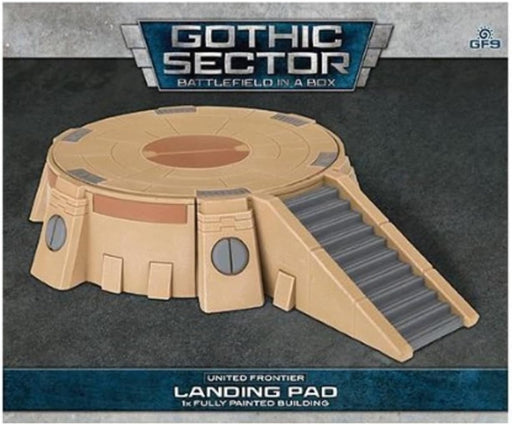 Battlefield in a Box: Gothic Sector - United Frontier Landing Pad - for just $30! 