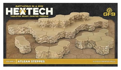 Battlefield in a Box: HexTech - Atlean Steppes Volume 2 - for just $40! 