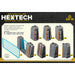 Battlefield in a Box: HexTech - Trinity City - Energy Walls (Grey/Blue) - for just $40! 