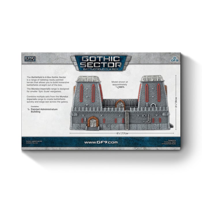 Battlefield in a Box: Mundus Imperialis - Administratum - for just $25! 