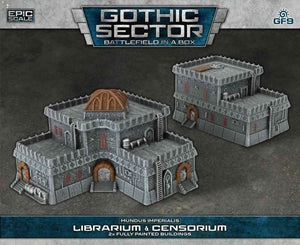 Battlefield in a Box: Mundus Imperialis - Librarium & Censorium - for just $35! 