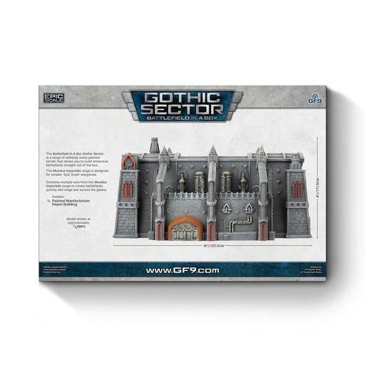Battlefield in a Box: Mundus Imperialis - Manufactorium Depot - for just $50! 