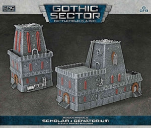Battlefield in a Box: Mundus Imperialis - Scholam & Genatorium - for just $35! 