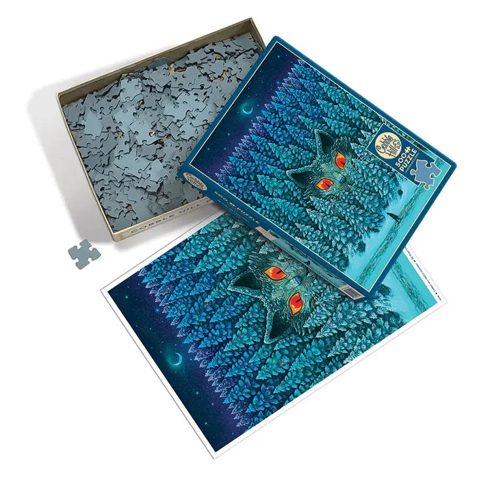 Be Wary the Silent Night 500 Piece Jigsaw Puzzle Cobble Hill - for just $17.99! 