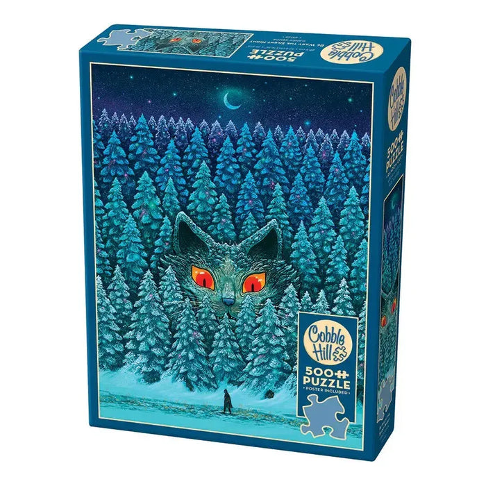 Be Wary the Silent Night 500 Piece Jigsaw Puzzle Cobble Hill - for just $17.99! 