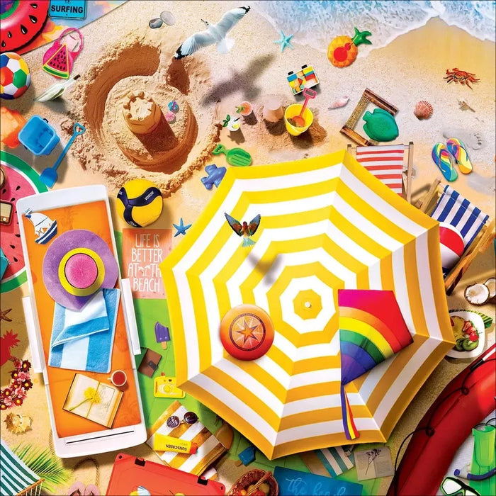 Beach 100 Piece Mini Jigsaw Puzzle MasterPieces - for just $7.99! 