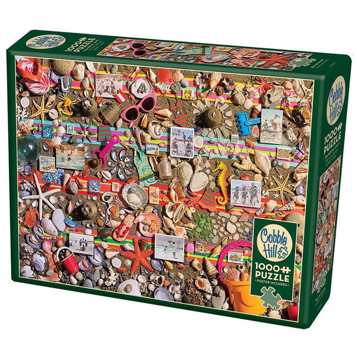 Beach Scene 1000 Piece Jigsaw Puzzle Cobble Hill - for just $19.99! 