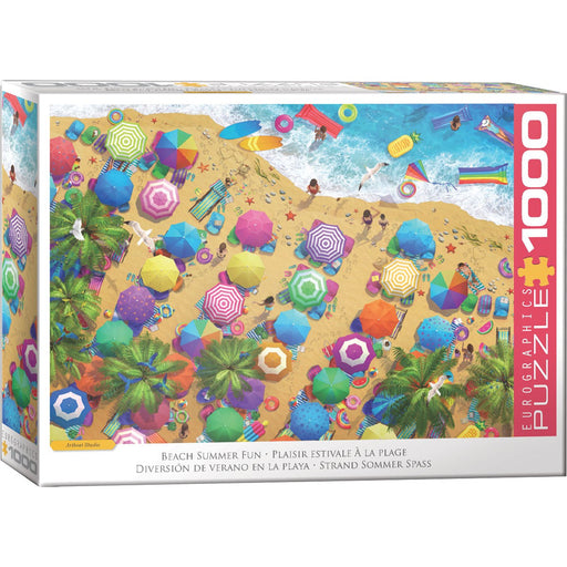 Beach Summer Fun 1000 Piece Jigsaw Puzzle Eurographics - for just $19.99! 