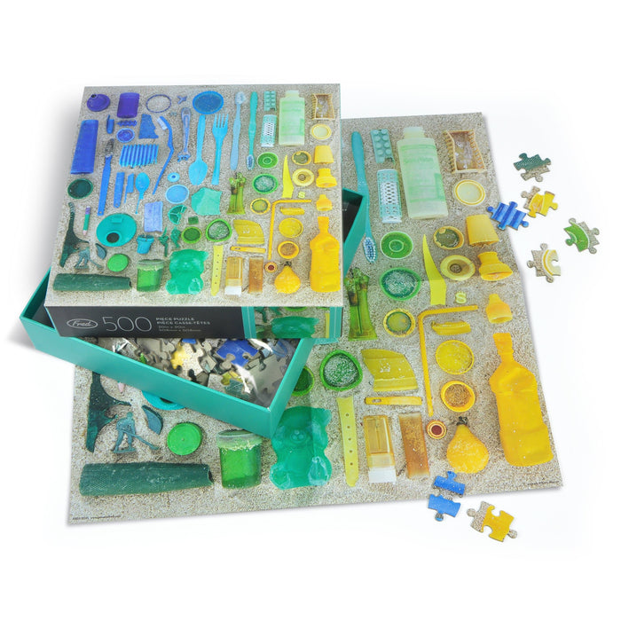 Beach Trash 500 Piece Jigsaw Puzzle Fred - for just $17.99! 