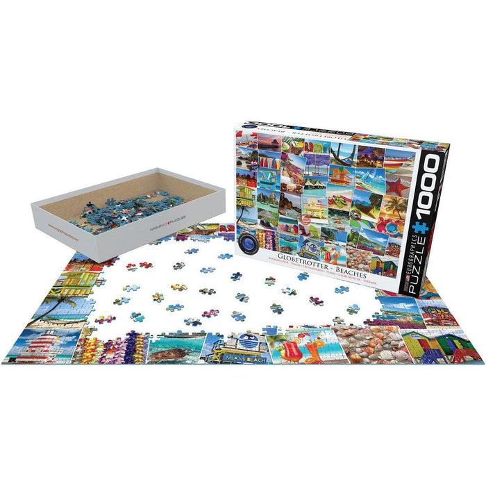 Beaches Globetrotter 1000 Piece Jigsaw Puzzle Eurographics - for just $19.99! 