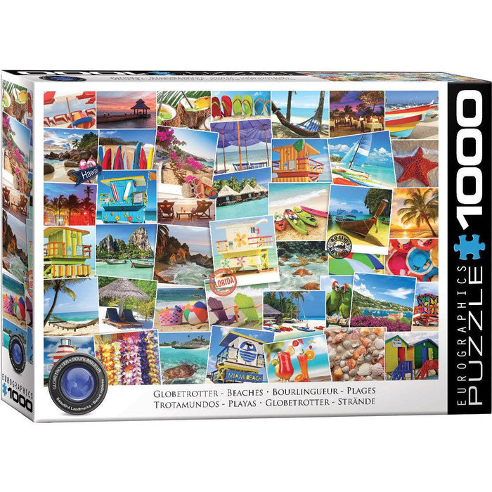 Beaches Globetrotter 1000 Piece Jigsaw Puzzle Eurographics - for just $19.99! 