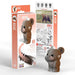 Bear 3D Cardboard Model Kit Eugy - for just $11.99! 