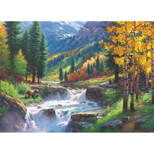 Bear Falls 500 Piece Jigsaw Puzzle Cobble Hill - for just $17.99! 