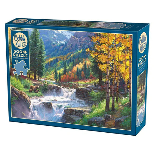 Bear Falls 500 Piece Jigsaw Puzzle Cobble Hill - for just $17.99! 