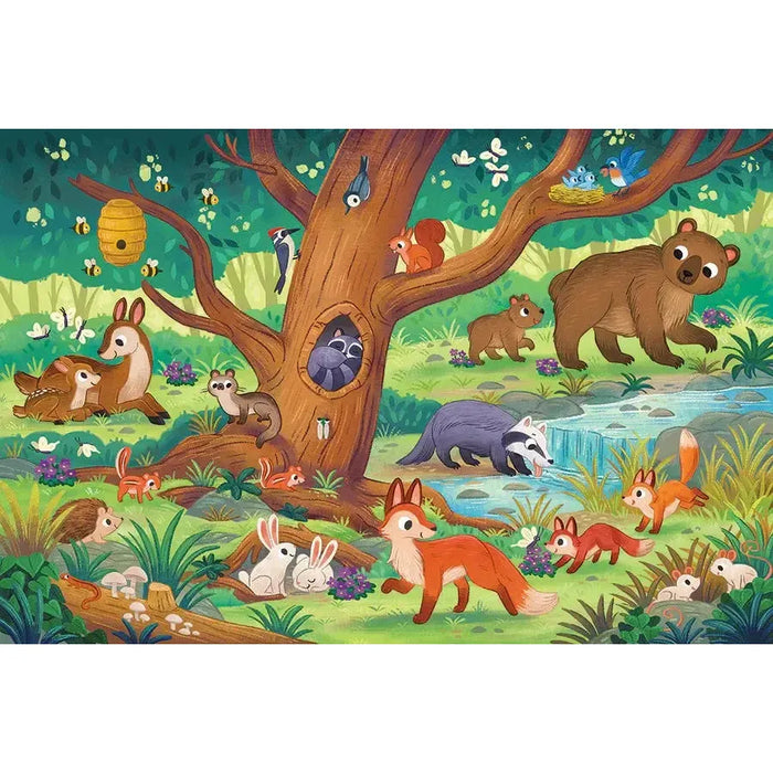 Bear & Friends 35 Piece Floor Jigsaw Puzzle Cobble Hill - for just $19.99! 