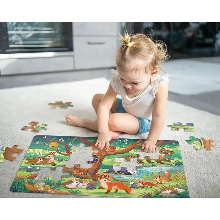 Bear & Friends 35 Piece Floor Jigsaw Puzzle Cobble Hill - for just $19.99! 