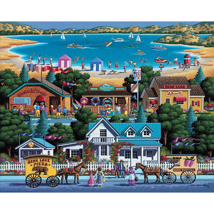Bear Lake 500 Piece Jigsaw Puzzle Dowdle - for just $19.99! 