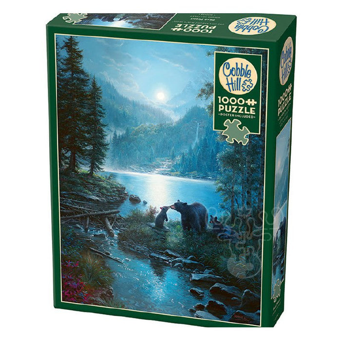 Bear Night 1000 Piece Jigsaw Puzzle Cobble Hill - for just $19.99! 