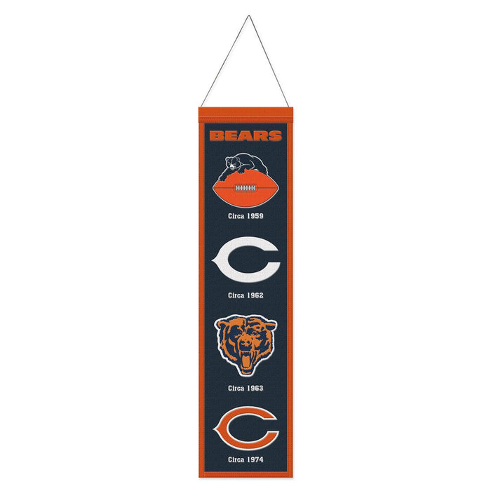 Chicago Bears 8" x 32" Wool Banner - for just $44.99! 