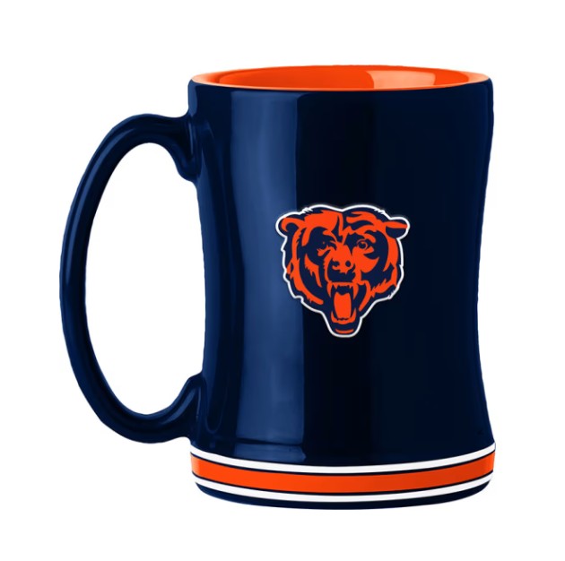 Chicago Bears Logo Relief Coffee Mug with Bears Logo - for just $19.99! 