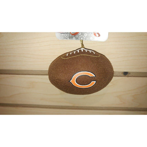 Chicago Bears Plush Football Ornament - Premium Holiday - Ornaments - Just $5.99! Shop now at Retro Gaming of Denver