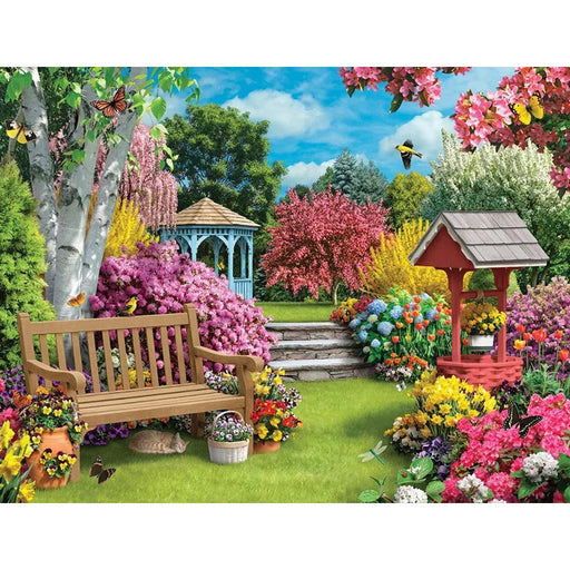 Beautiful Blossoms 500 Piece Jigsaw Puzzle Springbok - for just $17.99! 