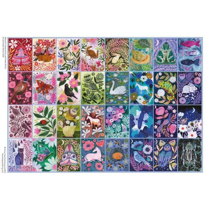 Beautiful Creatures by Lee Foster Wilson 1000 Piece Jigsaw Puzzle Flame Tree - for just $19.99! 