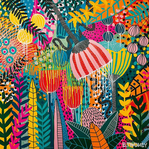 Beautiful Futures Flowery 1000 Piece Jigsaw Puzzle Heye - for just $29.99! 