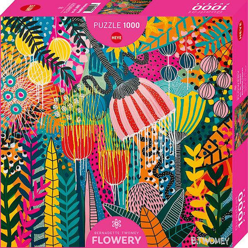 Beautiful Futures Flowery 1000 Piece Jigsaw Puzzle Heye - for just $29.99! 