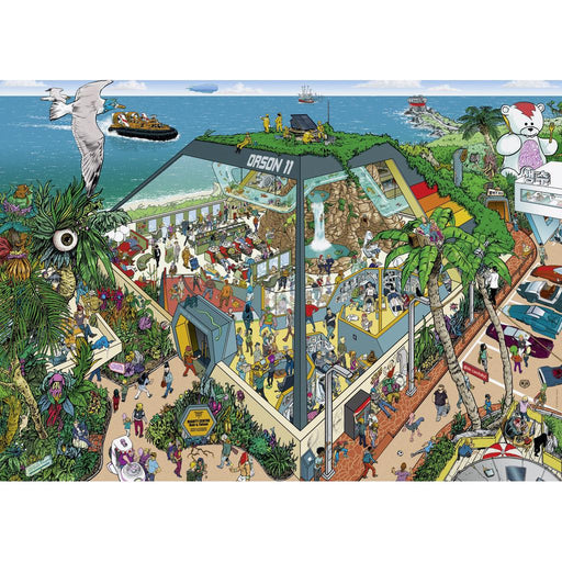 Beauty Center by Marc Herold 1000 Piece Jigsaw Puzzle Heye - for just $34.99! 