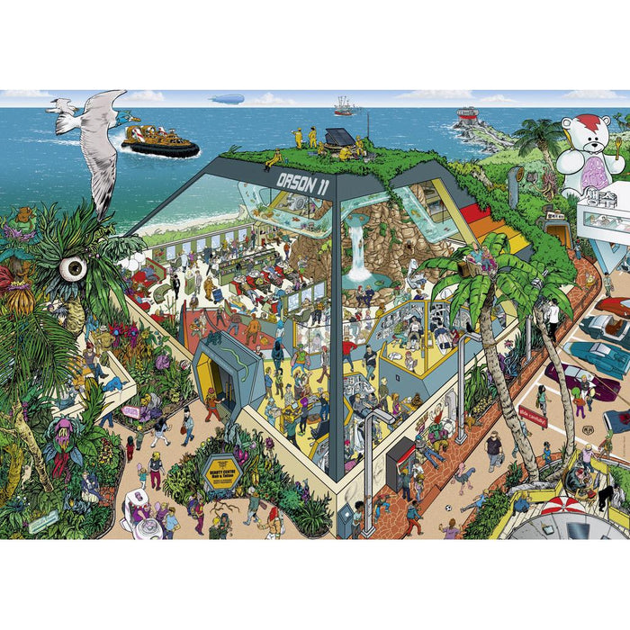 Beauty Center by Marc Herold 1000 Piece Jigsaw Puzzle Heye - for just $29.99! 