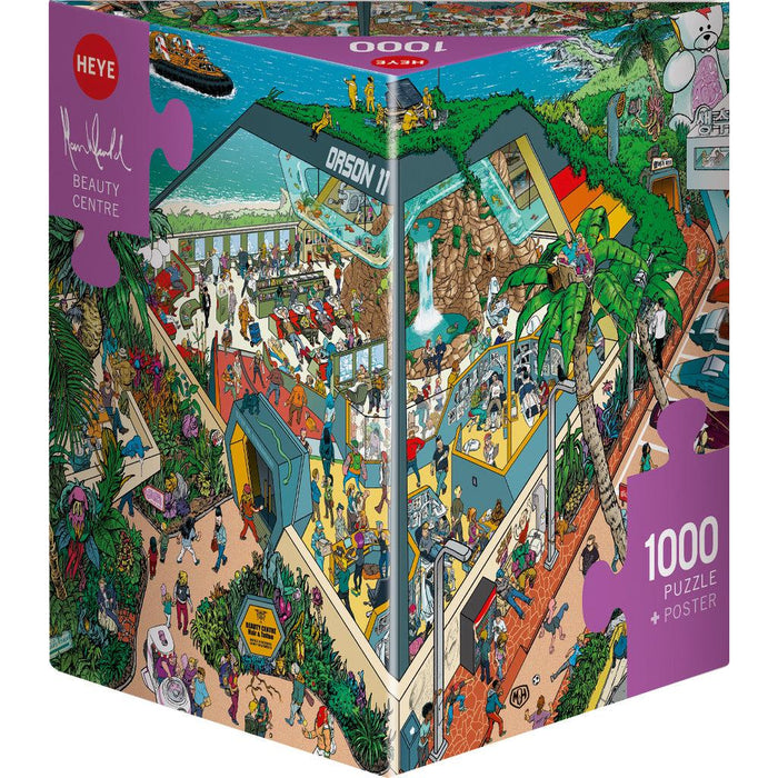 Beauty Center by Marc Herold 1000 Piece Jigsaw Puzzle Heye - for just $29.99! 