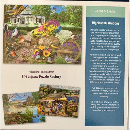 Bed & Breakfast Rest & Relax 500 Piece Jigsaw Puzzle Leap Year - for just $14.99! 