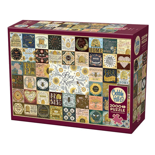Bee Kind 2000 Piece Jigsaw Puzzle Cobble Hill - for just $29.99! 