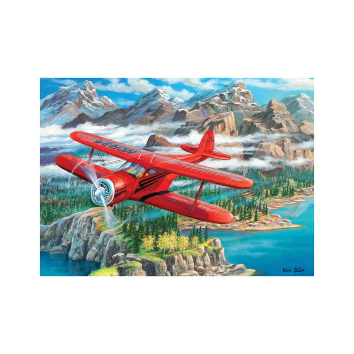 Beechcraft Staggerwing 500 Piece Jigsaw Puzzle Cobble Hill - for just $17.99! 