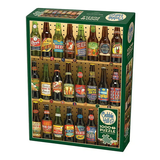 Beer Collection 1000 Piece Jigsaw Puzzle Cobble Hill - for just $19.99! 