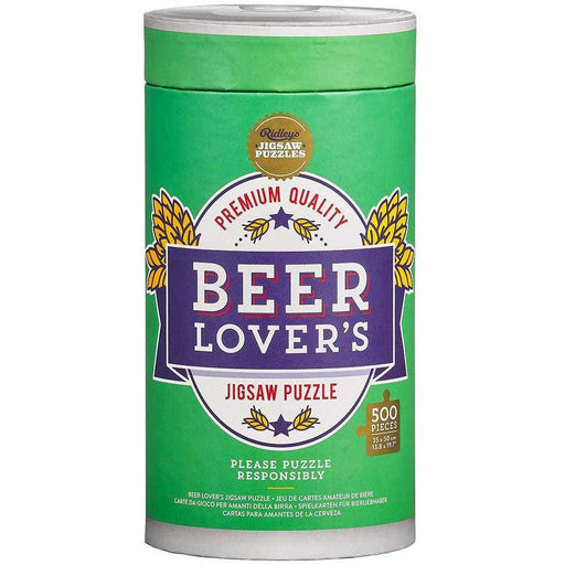 Beer Lover's 500 Piece Jigsaw Puzzle Ridley - for just $19.99! 