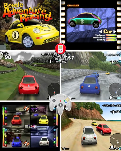 Beetle Adventure Racing N64 Nintendo 64 Video Game Cartridge 1999 - for just $25.99! 