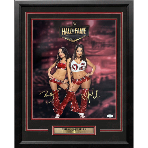 Brie & Nikki Bella Autographed Framed WWE Wrestling Bella Twins Collage Photo - Premium Autographed Framed Wrestling Photos - Just $249.99! Shop now at Retro Gaming of Denver