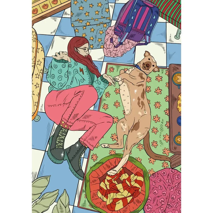 Belly Scratch 1000 Piece Jigsaw Puzzle Puzzledly - for just $24.99! 