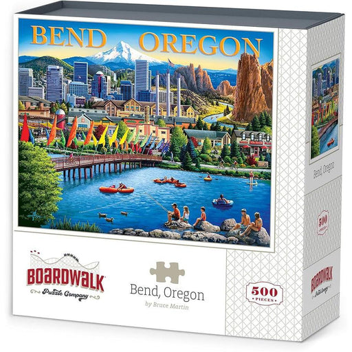 Bend Oregon 500 Piece Jigsaw Puzzle Boardwalk - for just $21.99! 