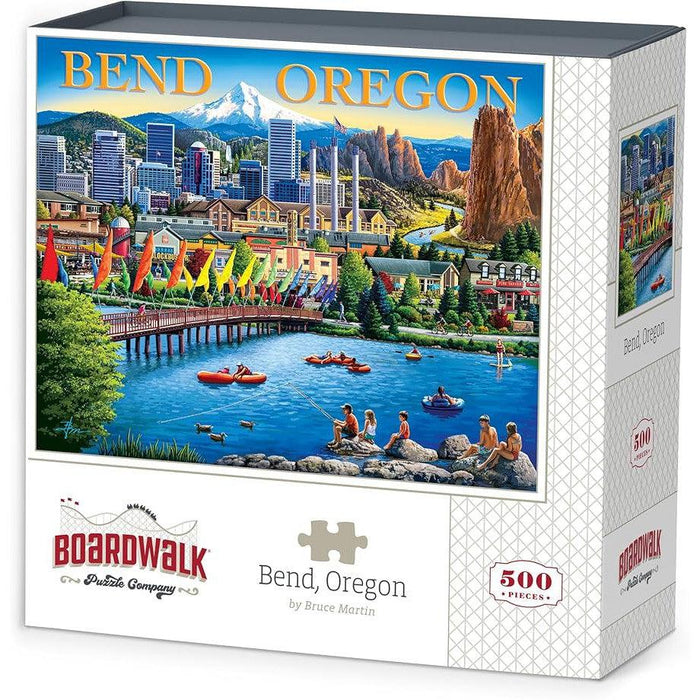 Bend Oregon 500 Piece Jigsaw Puzzle Boardwalk - for just $21.99! 