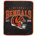 Cincinnati Bengals 50" x 60" Vintage Arch Block Blanket - for just $24.99! 