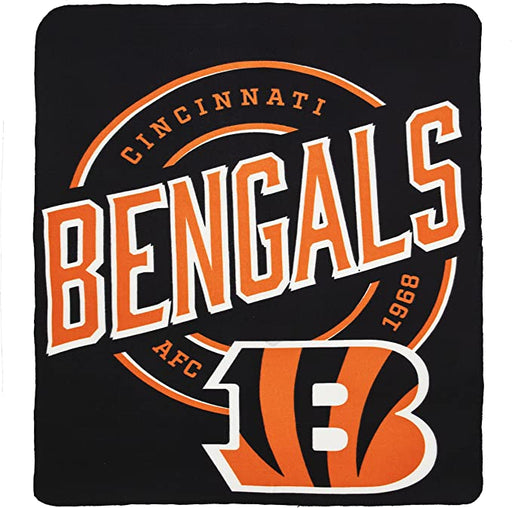 Cincinnati Bengals 50" x 60" Campaign Fleece Blanket - Premium Home Decor - Blankets - Just $24.99! Shop now at Retro Gaming of Denver