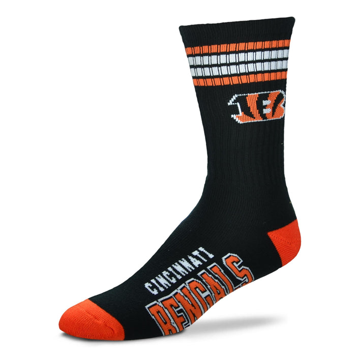 Cincinnati Bengals Men's 4 Stripe Deuce Socks - for just $19.99! 