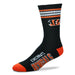 Cincinnati Bengals Men's 4 Stripe Deuce Socks - for just $19.99! 