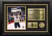 Patrice Bergeron Stanley Cup Boston Bruins 8x10 Framed Photo with Engraved Autograph & Career Stats - for just $99.99! 